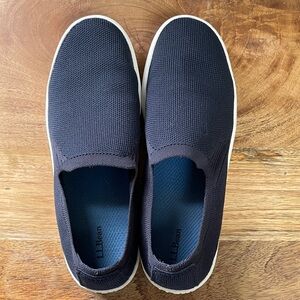 L.L. Bean Dark Blue Slip-On Loafers